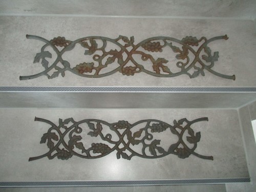 Florale gitter türgitter - gitter,